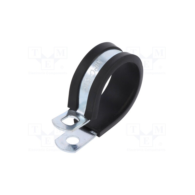 1 pcs x MPC INDUSTRIES - LKD1516 - Fixing clamp, ØBundle : 28.6÷30.2mm, W: 13mm, steel, SL, W1