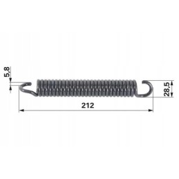 Grammer seat suspension spring