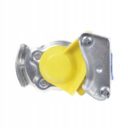 Yellow automatic pneumatic connector