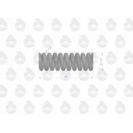 Latch spring C 330 original Ursus