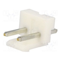 5 pcs x JST - B02P-NV (LF)(SN) - Socket, wire-board, male, 5mm, PIN: 2, white