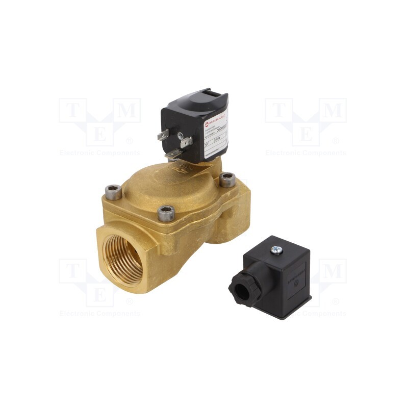 1 pcs x NORGREN HERION-8240400.9101.02400 - Electromagnetic valve, 0.1÷16bar, brass, NBR rubber, IP65, 24VDC