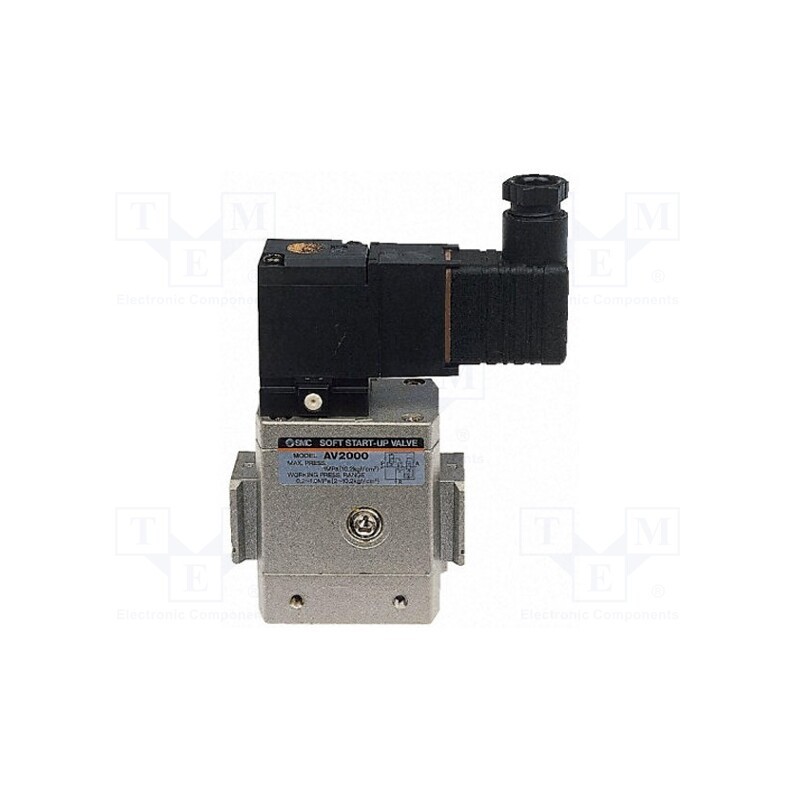 1 pcs x SMC-EAV4000-F04-5YO-Q - Soft start valve, Working press: 15bar, Thread: G 1/2', 1.8W