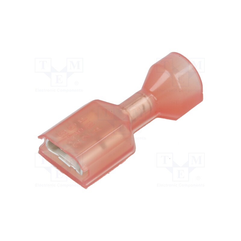 5 pcs x TE Connectivity - 2-520264-2 - Terminal: flat, 6.3mm, 0.8mm, female, 0.32÷0.82mm2, crimped, tinned