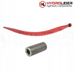 Forged tooth dl 680mm m22x1 5 sleeve r hydrolider