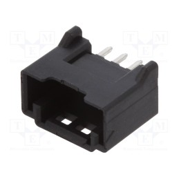 5 pcs x HIROSE - DF51K-4P-2DSA(800) - Socket, wire-board, male, DF51K, 2mm, PIN: 4, THT, on PCBs, 250V, 2A
