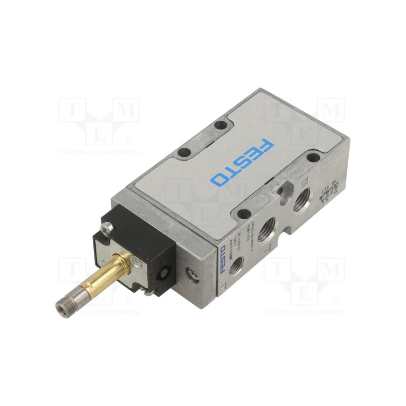 1 pcs x FESTO-15901 - Electromagnetic valve, 2÷10bar, 5/2 monostable, aluminium, IP65