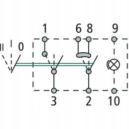 Hella 6rh fixing switch 007832461
