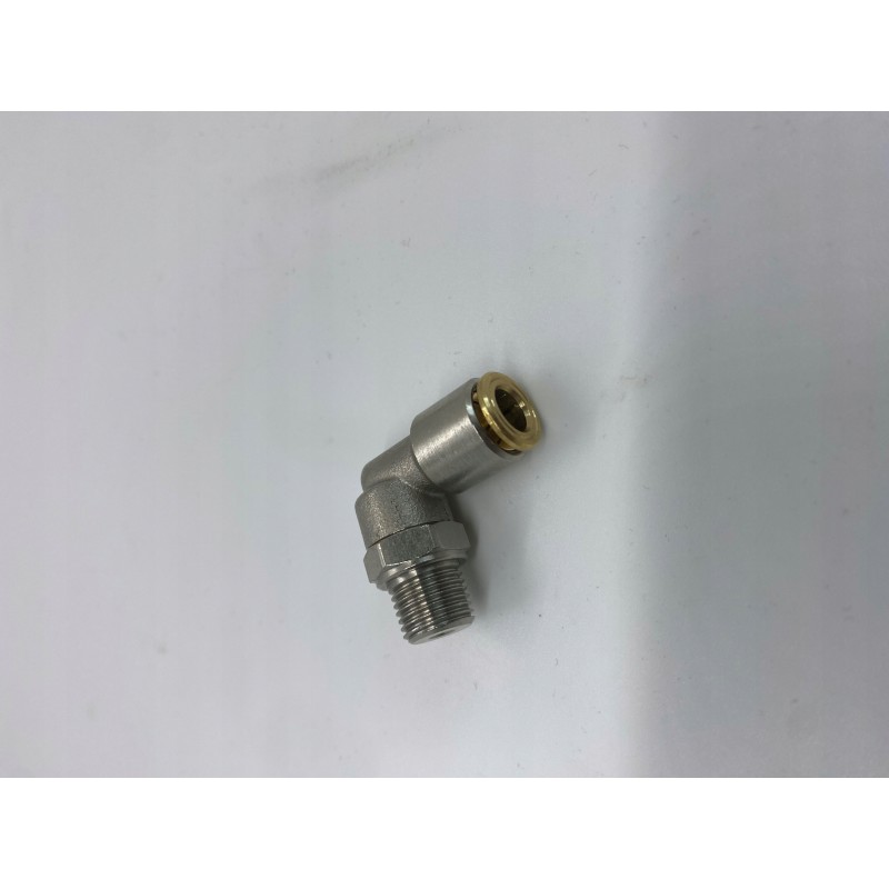 Central lubrication connector M10x1, swivel pushin