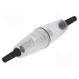 1 pcs x BULGIN - FX0385 - Fuse holder, cylindrical fuses, 5x20mm, on cable, Imax: 10A, IP66