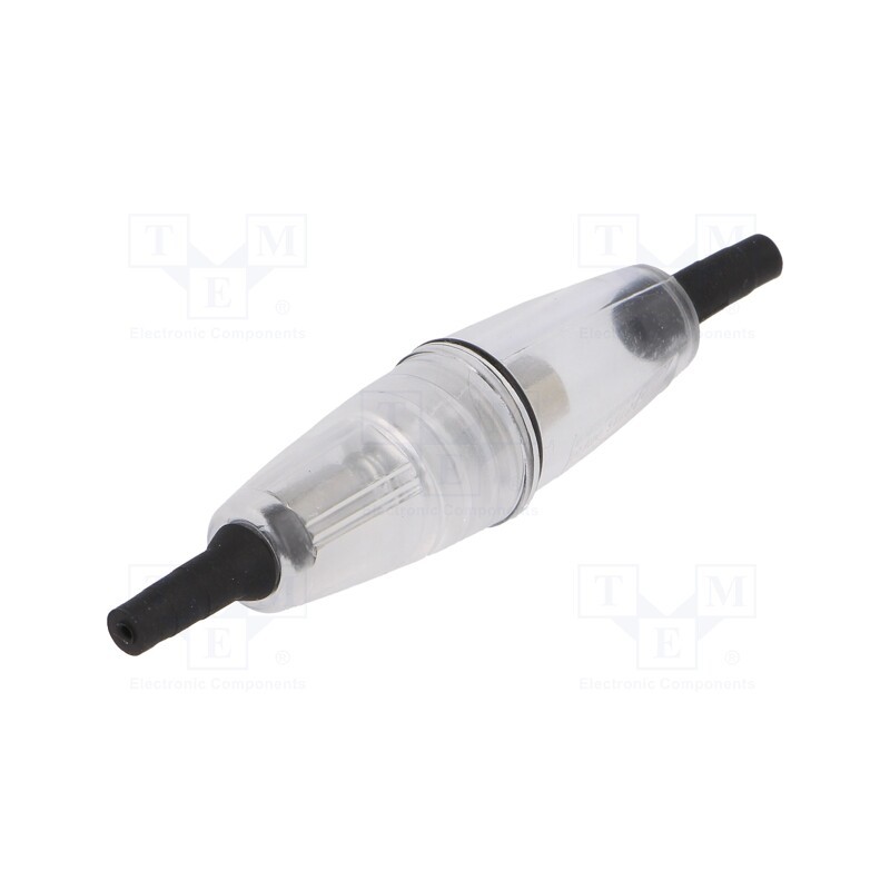 1 pcs x BULGIN - FX0385 - Fuse holder, cylindrical fuses, 5x20mm, on cable, Imax: 10A, IP66