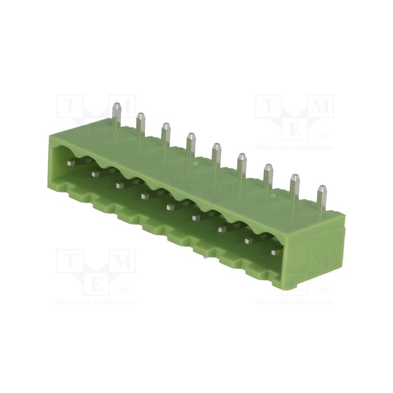 5 pcs x XINYA - XY2500R-B(5.0)-9P - Pluggable terminal block, Contacts ph: 5mm, ways: 9, angled 90°