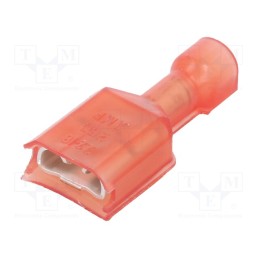 5 pcs x TE Connectivity - 2-520183-4 - Terminal: flat, 6.3mm, 800um, female, 0.32÷0.82mm2, crimped, tinned