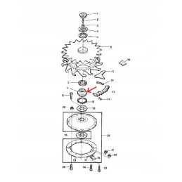 Kemper small rotor clutch hub LCA67335