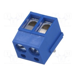 5 pcs x DEGSON ELECTRONICS - DG300R-5.0-02P-12-00A(H) - PCB terminal block, straight, 5mm, ways: 2, on PCBs, 2.5mm2, tinned