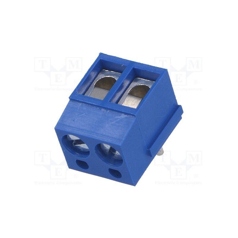 5 pcs x DEGSON ELECTRONICS - DG300R-5.0-02P-12-00A(H) - PCB terminal block, straight, 5mm, ways: 2, on PCBs, 2.5mm2, tinned