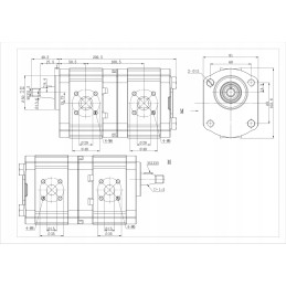 Hydraulic pump for Deutz Fahr 0510665368