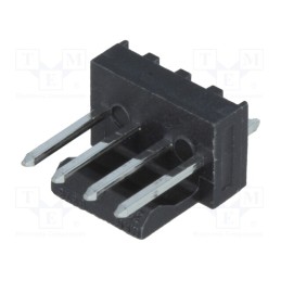 5 pcs x MOLEX - 1718560004 - Socket, wire-board, male, KK 254, 2.54mm, PIN: 4, snapped-in, THT