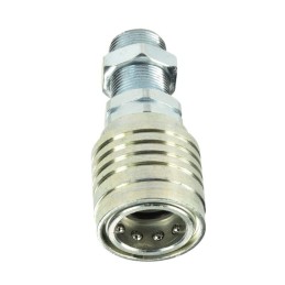 Hydraulic quick connector, socket M22x1 5 eurolong