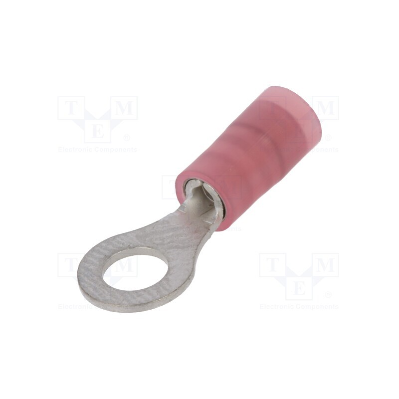5 pcs x MOLEX - 193240004 - Tip: ring, M4, 0.5÷1mm2, insulated, tinned, copper, -55÷105°C, bulk