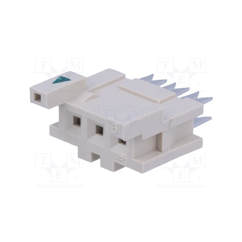 5 pcs x HIROSE - DF1-3S-2.5R24(05) - Plug, wire-board, female, DF1, 2.5mm, PIN: 3, without strain relief