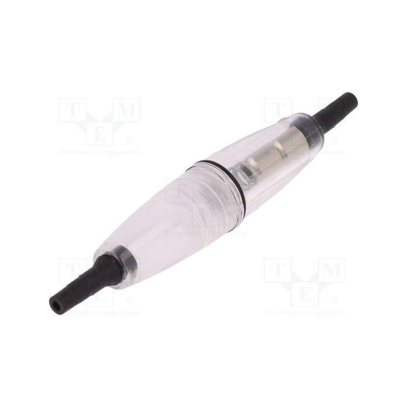1 pcs x BULGIN - FX0185 - Fuse holder, cylindrical fuses, 6.3x32mm, on cable, Imax: 10A