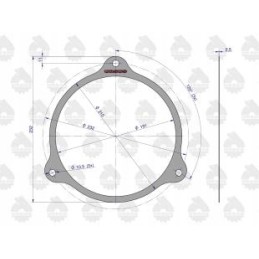 Differential cover gasket c 360