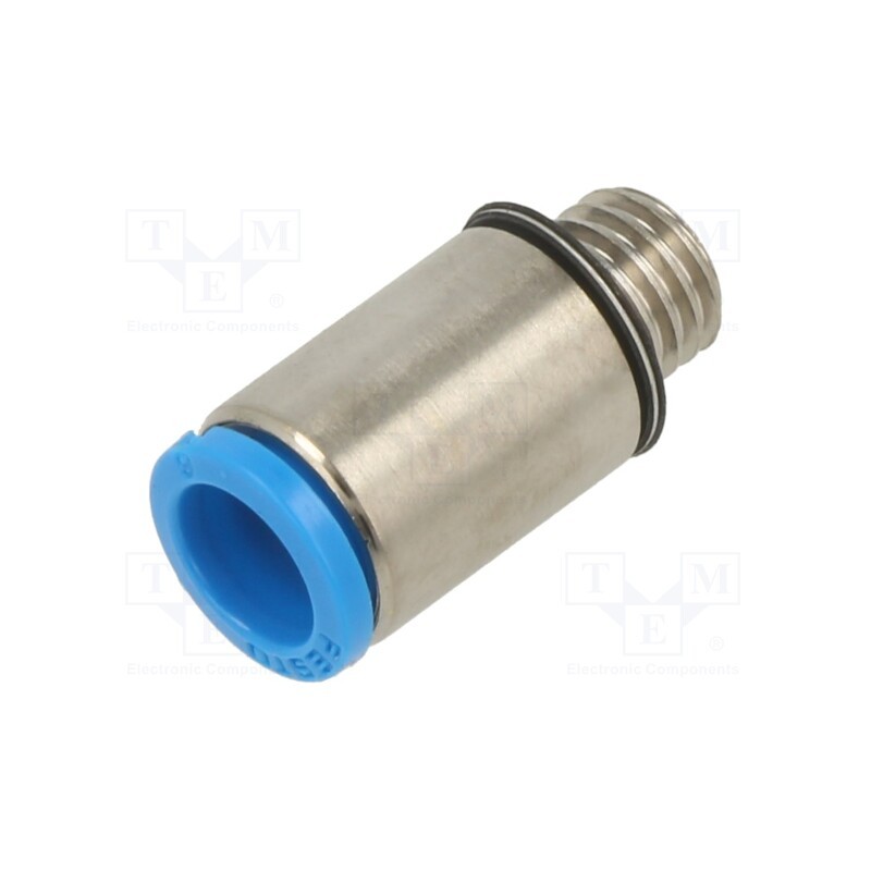 1 pcs x FESTO-133007 - Push-in fitting, threaded,straight, -0.95÷6bar, Thread: M7