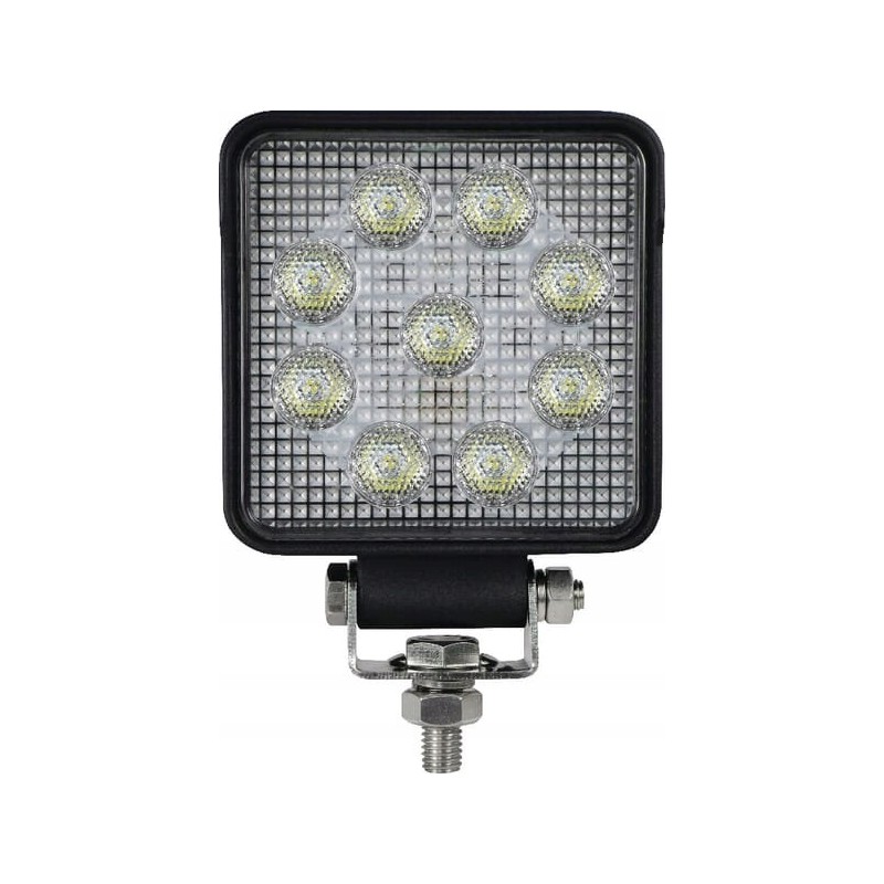 Square LED work lamp 15w 1710 lm 10 30v sw
