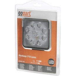 Square LED work lamp 15w 1710 lm 10 30v sw