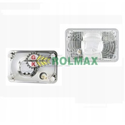 H4 type reflector, holder spacing 142x65 re 27080