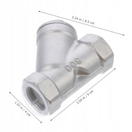 1pc threaded stainless steel pre-filter