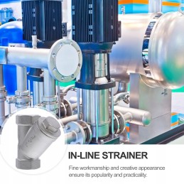 1pc threaded stainless steel pre-filter