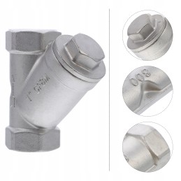 1pc threaded stainless steel pre-filter