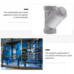 1pc threaded stainless steel pre-filter