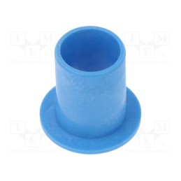 1 pcs x IGUS - A181FM-1012-17 - Bearing: sleeve bearing, with flange, Øout: 12mm, Øint: 10mm, blue