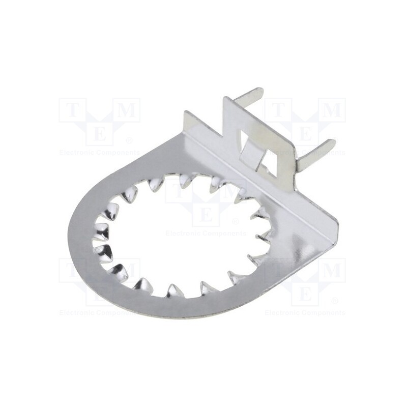 5 pcs x CLIFF - FCR14422 - EMC shield for socket, for panel mounting,on PCBs, THT, S2