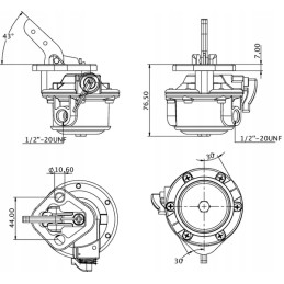 Fuel pump feeding the Kramp