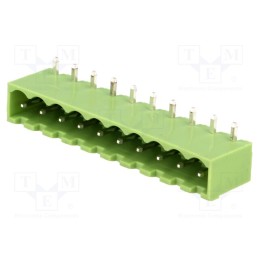 5 pcs x XINYA - XY2500R-B(5.0)-10P - Pluggable terminal block, Contacts ph: 5mm, ways: 10, angled 90°