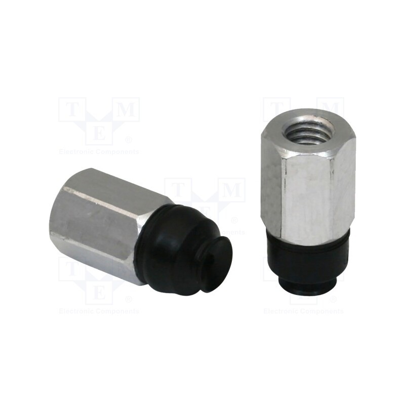 1 pcs x SCHMALZ-PFYN-5-NBR-55-M5-IG - Suction cup, 5mm, M5-IG, Shore hardness: 55, 0.005cm3, 0.75N, PFYN