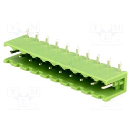 5 pcs x XINYA - XY2500R-A(5.0)-10P - Pluggable terminal block, Contacts ph: 5mm, ways: 10, angled 90°