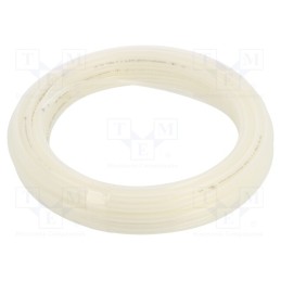1 pcs x PNEUMAT-259.05SN-25 - Pneumatic tubing, max.9bar, L: 25m, polyetylene, Economy, white