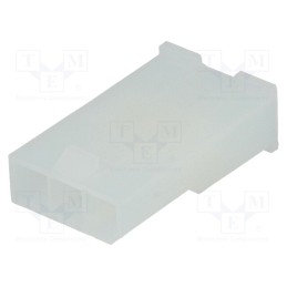 5 pcs x MOLEX - 39014036 - Plug, wire-wire, male, Mini-Fit Jr, 4.2mm, PIN: 3, w/o contacts