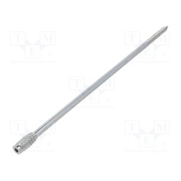 1 pcs x BOSSARD - 2025809 - Screw, for wood, 6x230, Head: without head, hex key, HEX 4mm, steel