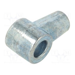 1 pcs x PNEUMAT-92266 - Mounting element for gas spring, Mat: zamak, 10.1mm, Thread: M8
