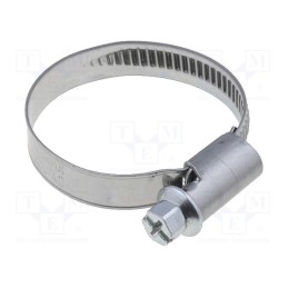 1 pcs x LAPP - 52009050 - Worm gear clamp, 25÷40mm, steel, Plating: zinc