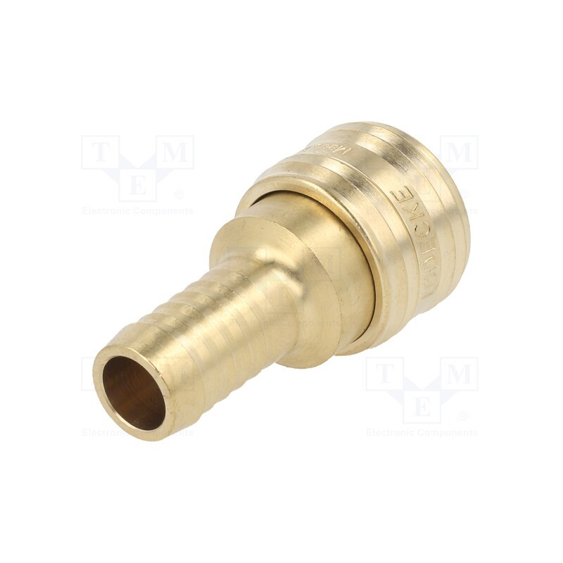 1 pcs x PNEUMAT-ES 13 T - Quick connection coupling, 0÷35bar, brass, 58mm, 1000l/min