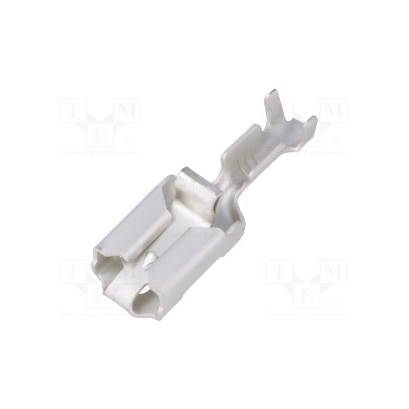 5 pcs x TE Connectivity - 160759-4 - Terminal: flat, 6.3mm, 0.8mm, female, 0.5÷1.5mm2, crimped, straight
