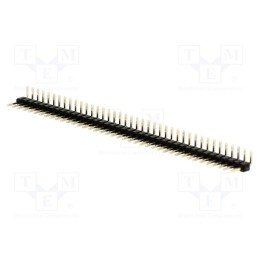 5 pcs x CONNFLY - DS1025-02-1*40P8BR1 - Pin header, pin strips, male, PIN: 40, angled 90°, 2mm, THT, 1x40