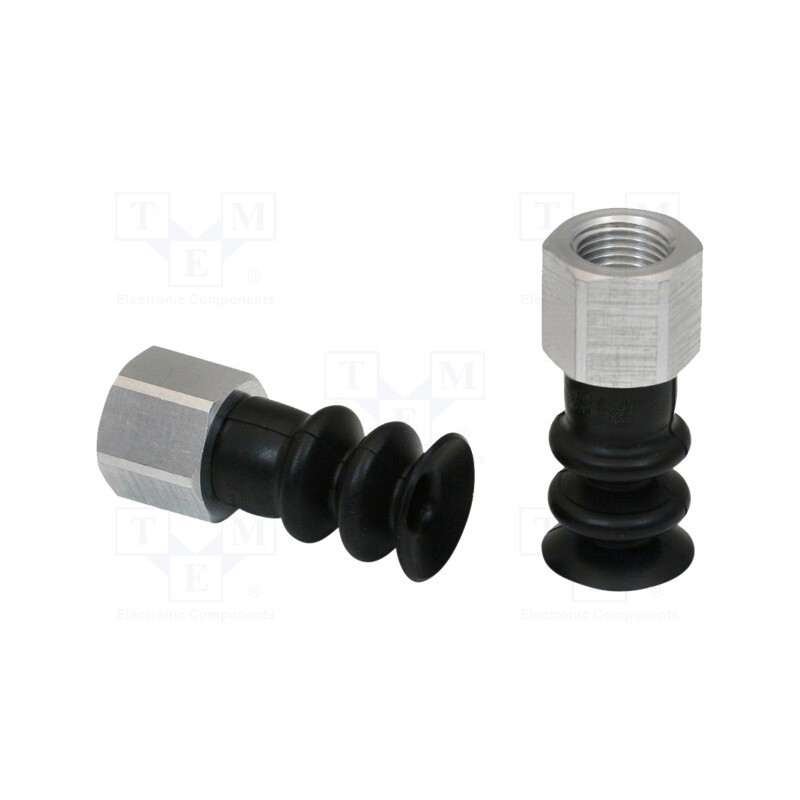 1 pcs x SCHMALZ-FSG-14-NBR-55-G1/8-IG - Suction cup, 14mm, G1/8-IG, Shore hardness: 55, 0.975cm3, FSG